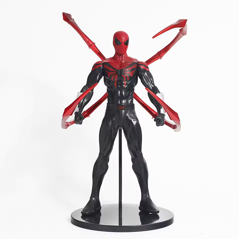 Spider-Man Action Figure with Red Spider Arms  | Superhero Collectible PVC Statue | Display Model with Stand | Anime Figure Toy 21 Cm