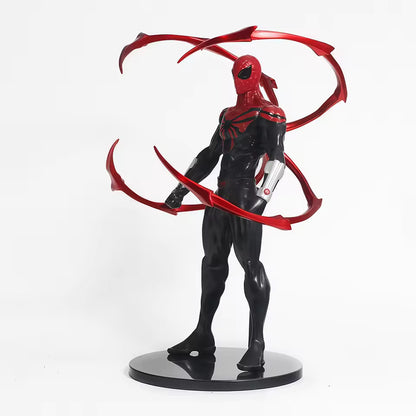 Spider-Man Action Figure with Red Spider Arms  | Superhero Collectible PVC Statue | Display Model with Stand | Anime Figure Toy 21 Cm