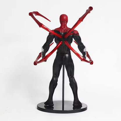Spider-Man Action Figure with Red Spider Arms  | Superhero Collectible PVC Statue | Display Model with Stand | Anime Figure Toy 21 Cm
