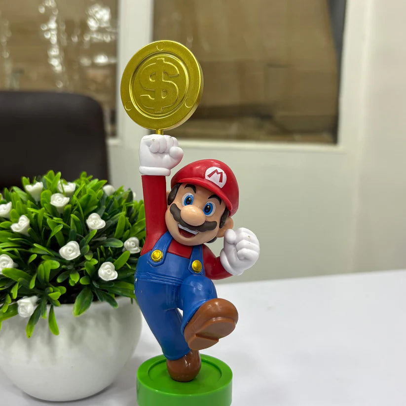 Super Mario Money Coin Revolving Figure 21 cm