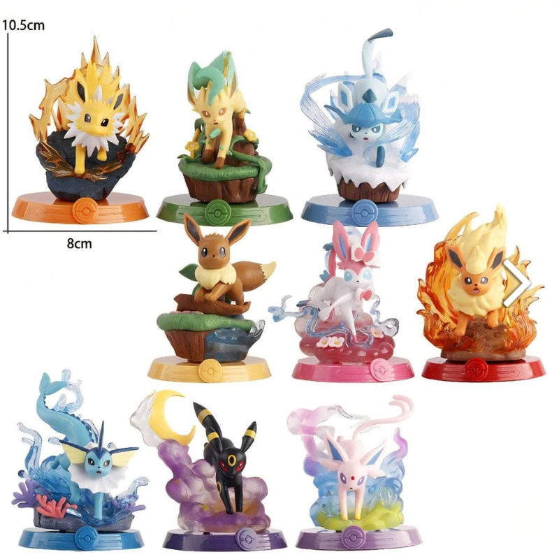 Elemental Adventure Creature Collectible Figure Set – Premium Display Edition (9 Variants)