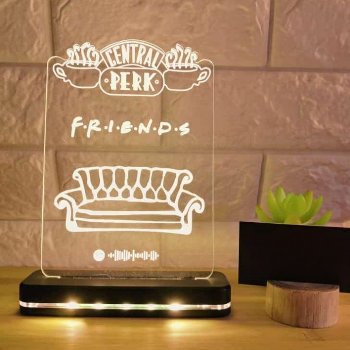 FRIENDS TV Led Lamp with Scannable Barcode - Wireless