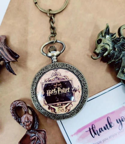 Harry Potter Pocket Watch Keychain