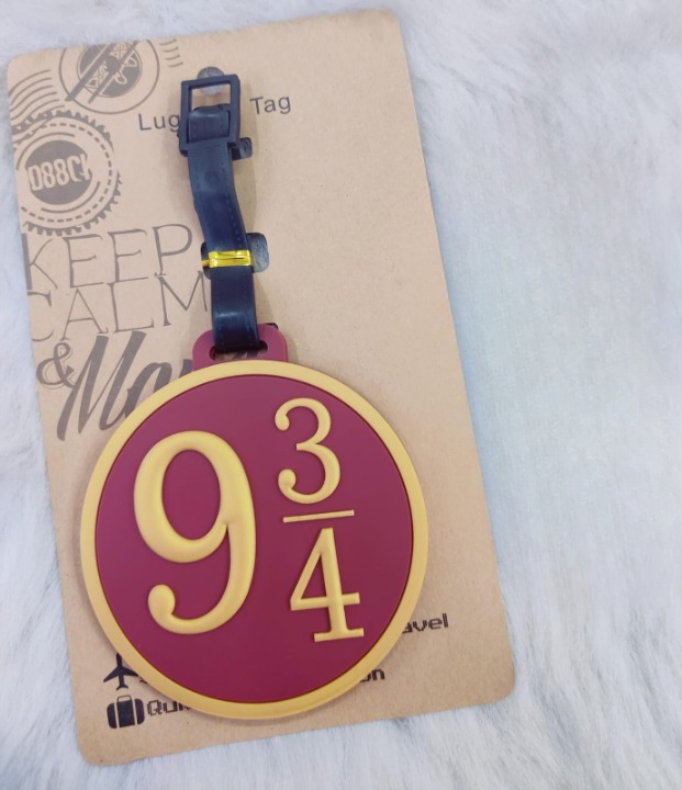 Harry Potter Inspired 9 3/4 Luggage Tag / Bag Tag