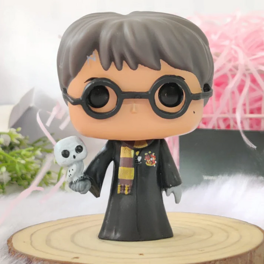 Harry Potter With Hedwig Figure