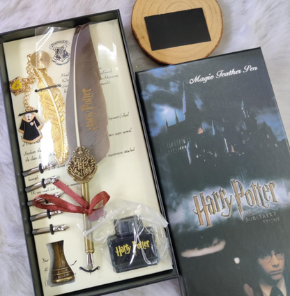 Harry Potter Feather Pen Set of 9 (Select From Drop Down Menu)