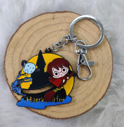 Harry Potter With Broom Sliding Keychain with Bagcharm