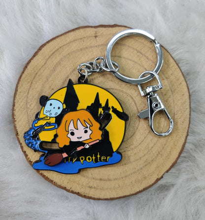 Harry Potter Hermoine Granger Sliding Keychain with Bagcharm