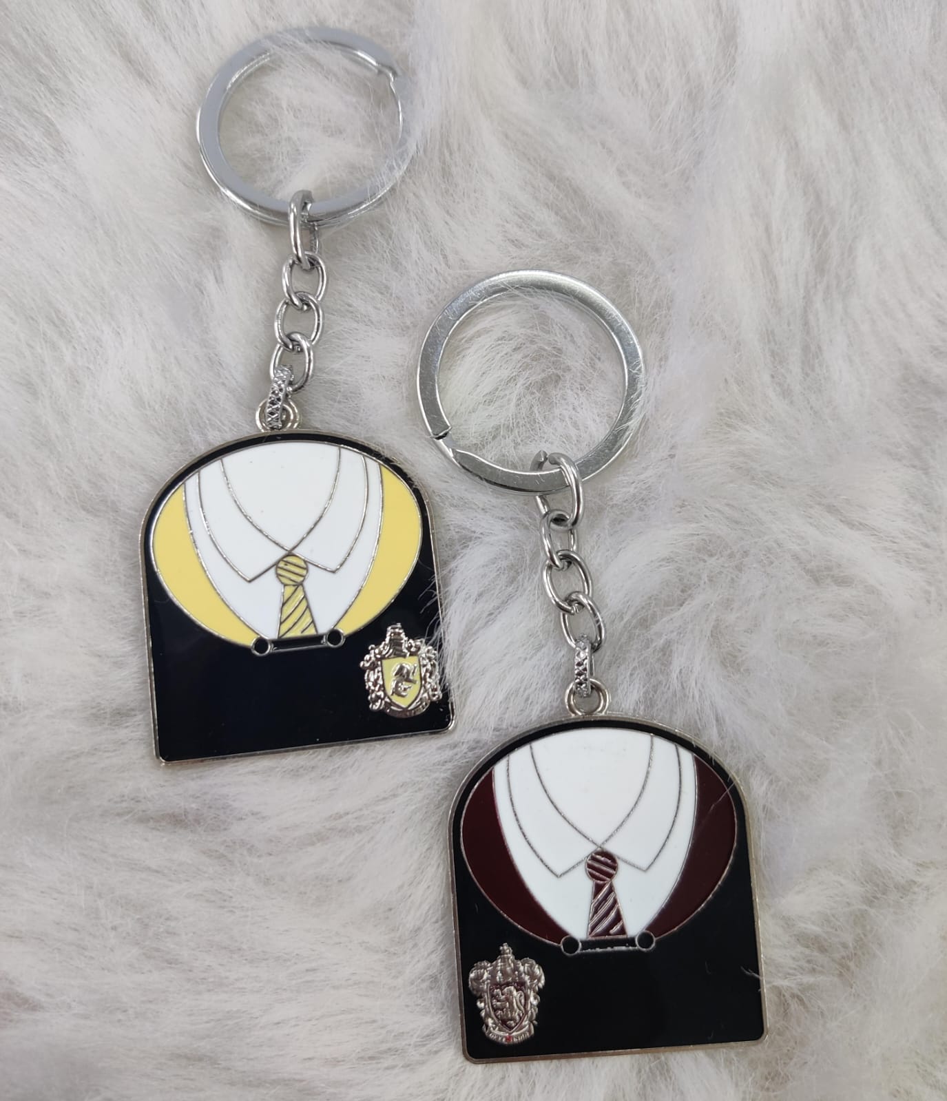 Harry Potter Uniforms Metal Keychain (Select From Drop Down Menu)