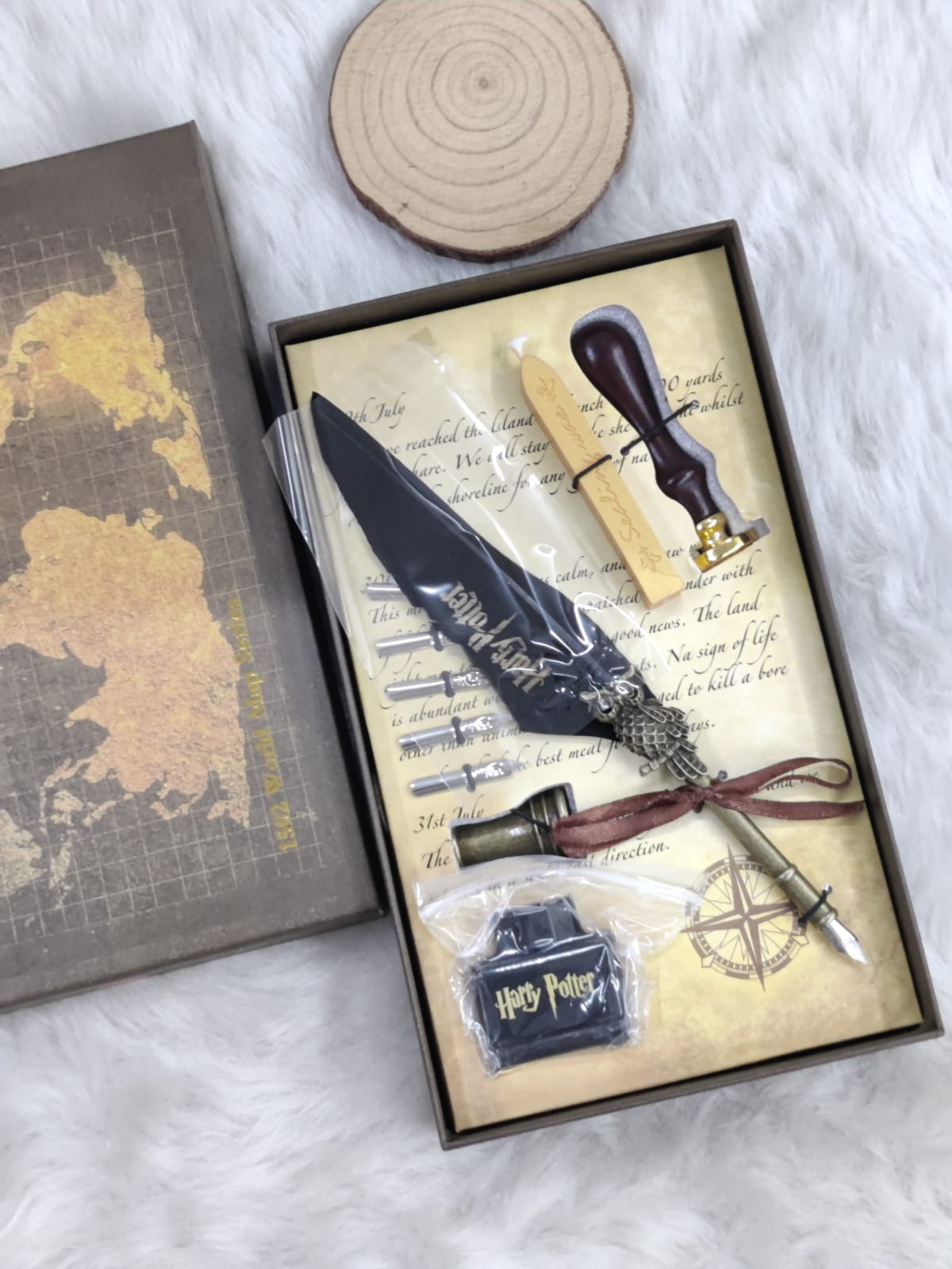 Harry Potter Feather Pen Set of 10 (Select From Drop Down Menu)