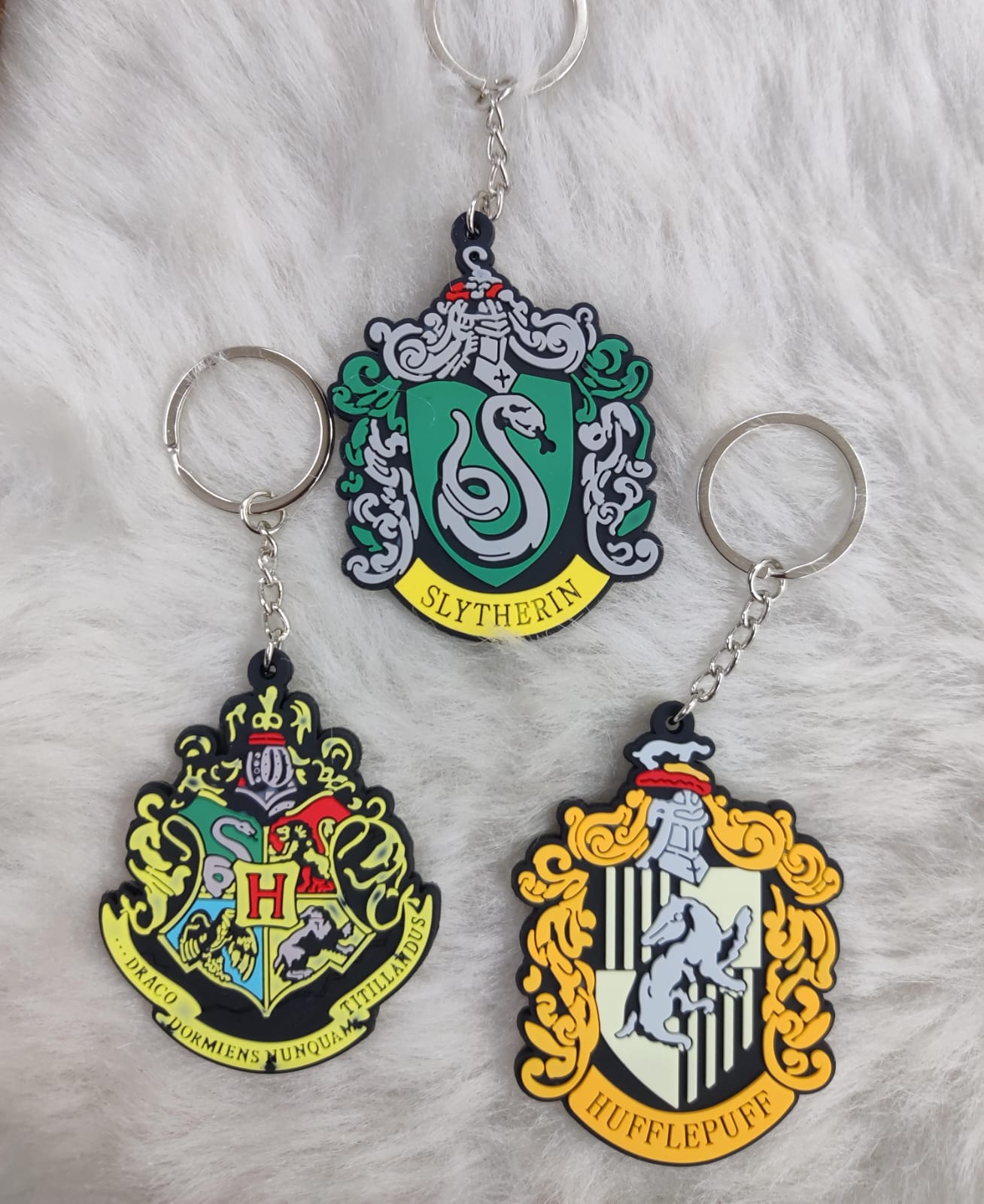 Harry Potter 2D Rubber Keychains (Select From Drop Down Menu)