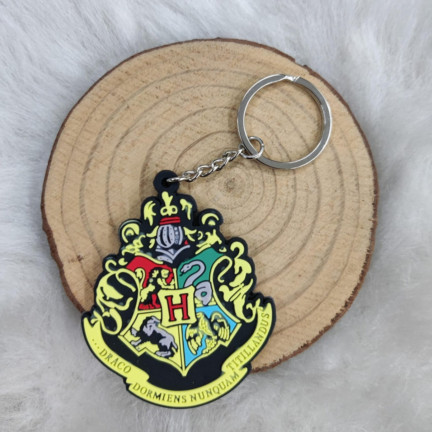 Draco Dormiens Nunquam Titillandus Silicone Keychain