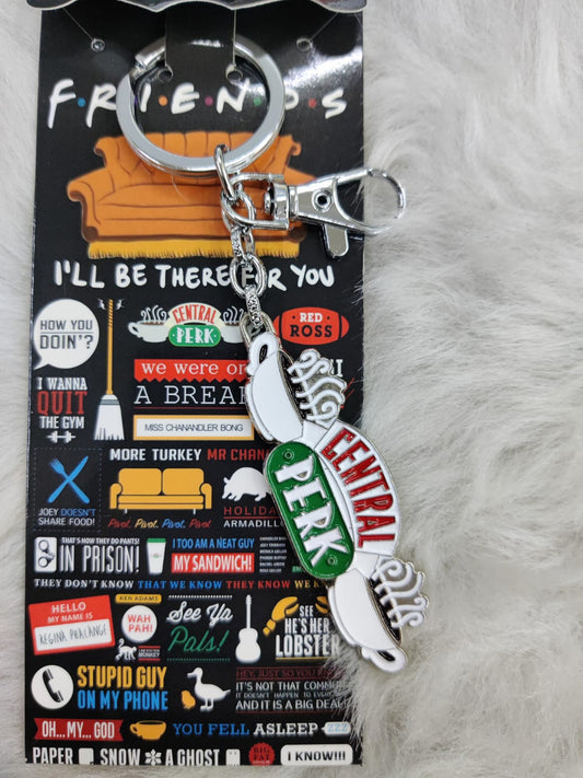 Central Perk Keychain With Bag charm FRIENDS TV