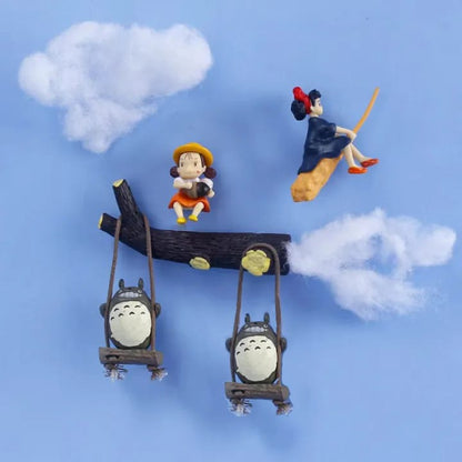 My Neighbour Totoro Magnetic Showpiece Figures - Set Of 6