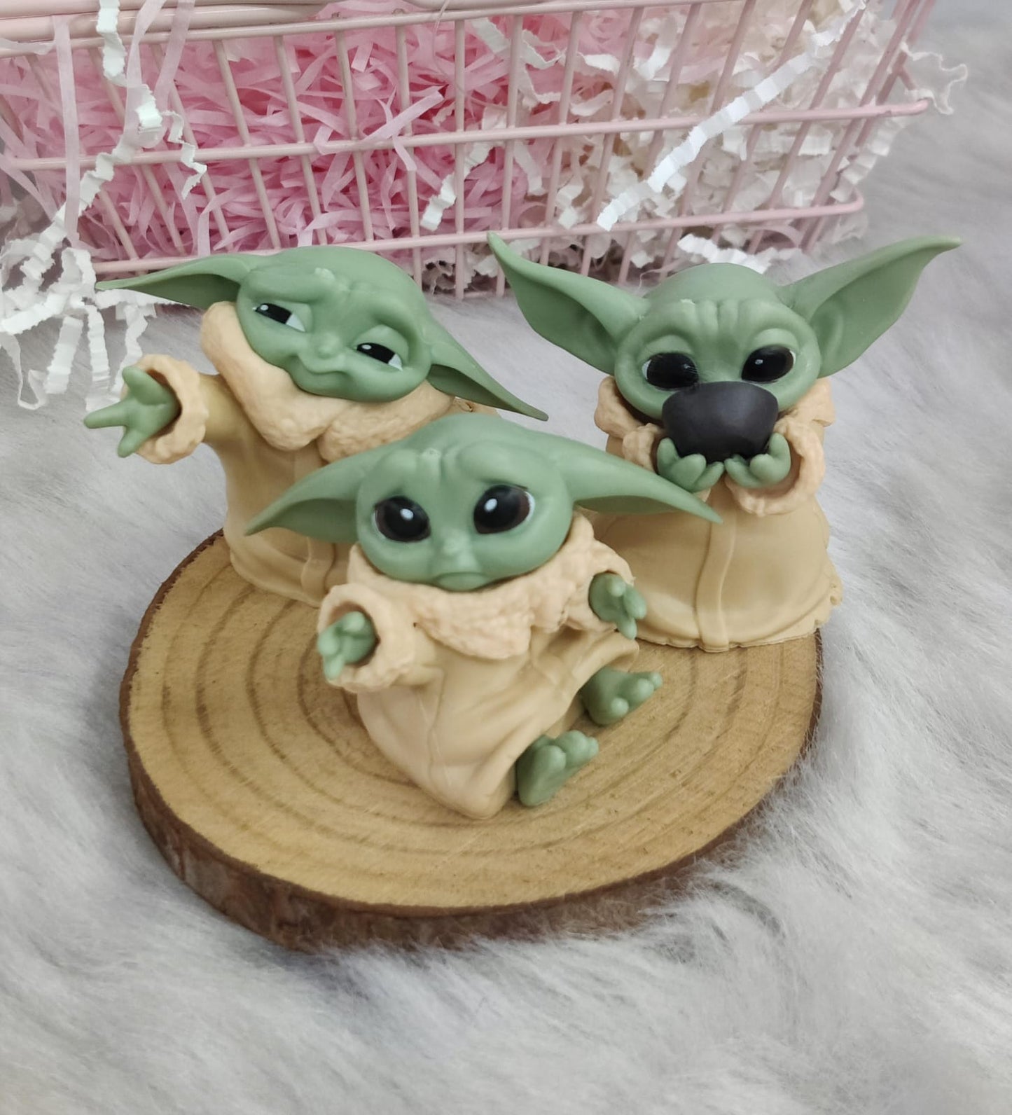 Baby Yoda Action Figures [6-8 cm]  (Set of 3)