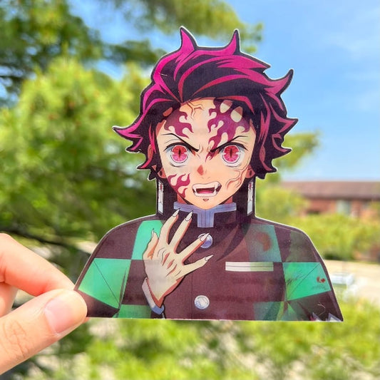 Demon Slayer Tanjiro 3D Motion Sticker