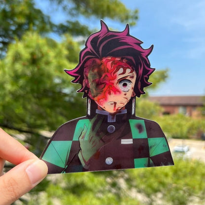 Demon Slayer Tanjiro 3D Motion Sticker