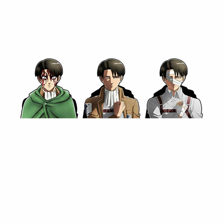 Attack On Titan Eren Yeager 3D Motion Sticker