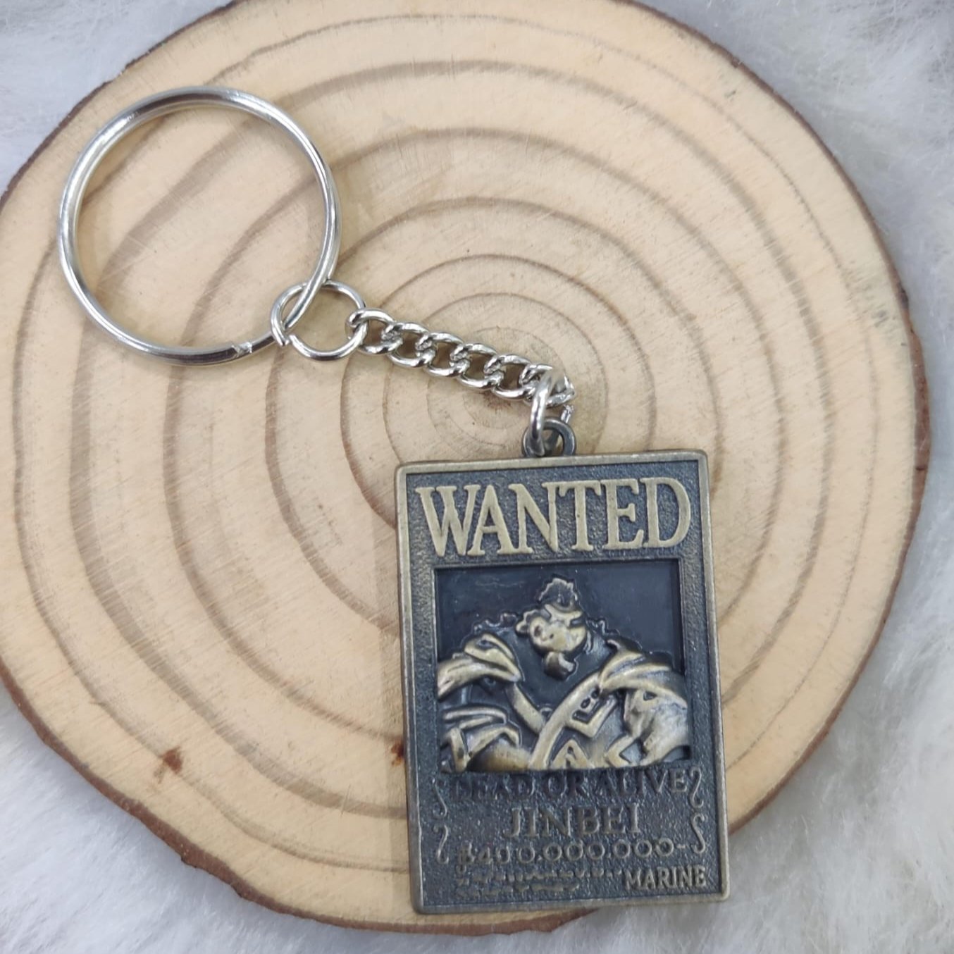 One Piece 3D Wanted Collectable Keychain (Select From Drop Down Menu)