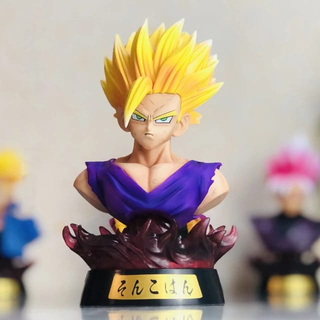 Dragon Ball Z Son Gohaan Bust Figure With Lights - Remote Control