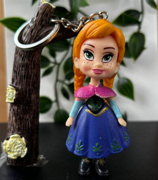 Princess Anna Pvc Keychain