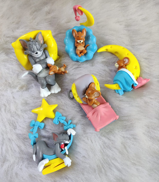 Tom And Jerry Sleeping Figure Set of 5
