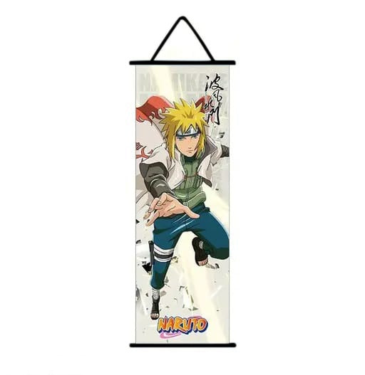 Naruto Minato Namikaze Anime Poster Wall Scroll