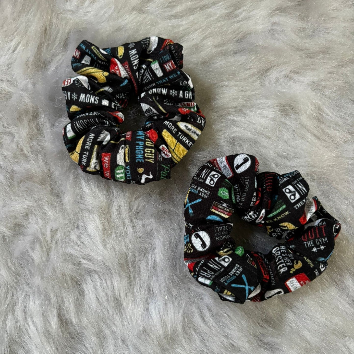 Friends Scrunchies - Set of 2