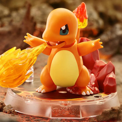 Pokemon Blockees Anime cartoon Collectables Figures Set of 6