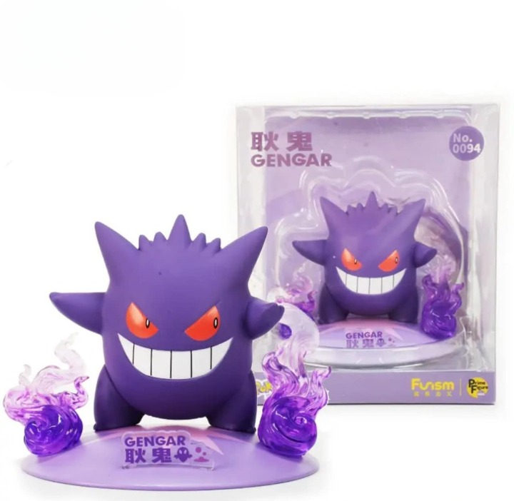 Funism Pokemon Prime Figure Mini Gengar Collectable Figure - 8 CM