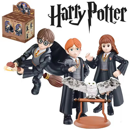 Official Harry Potter 3D DIY Figure Series - Set Of 4 Building Block Kit Toy Decoration - No Cod Allowed On this Product - Prepaid Orders Only