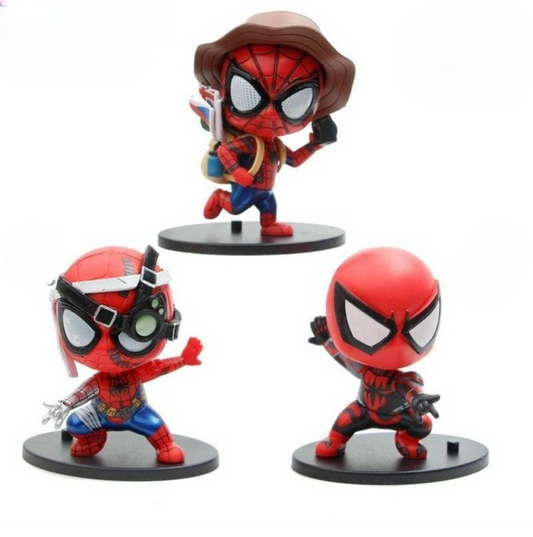 Spiderman Set of 3 Action Figures