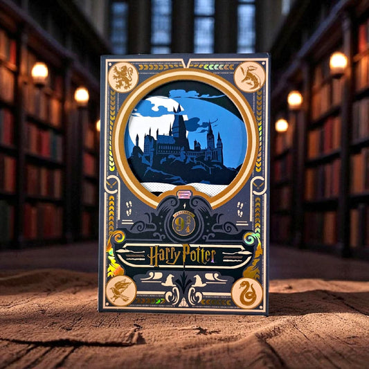 Harry Potter Hogwarts 9 3/4 Themed Magnetic Hardbound Planner Journal