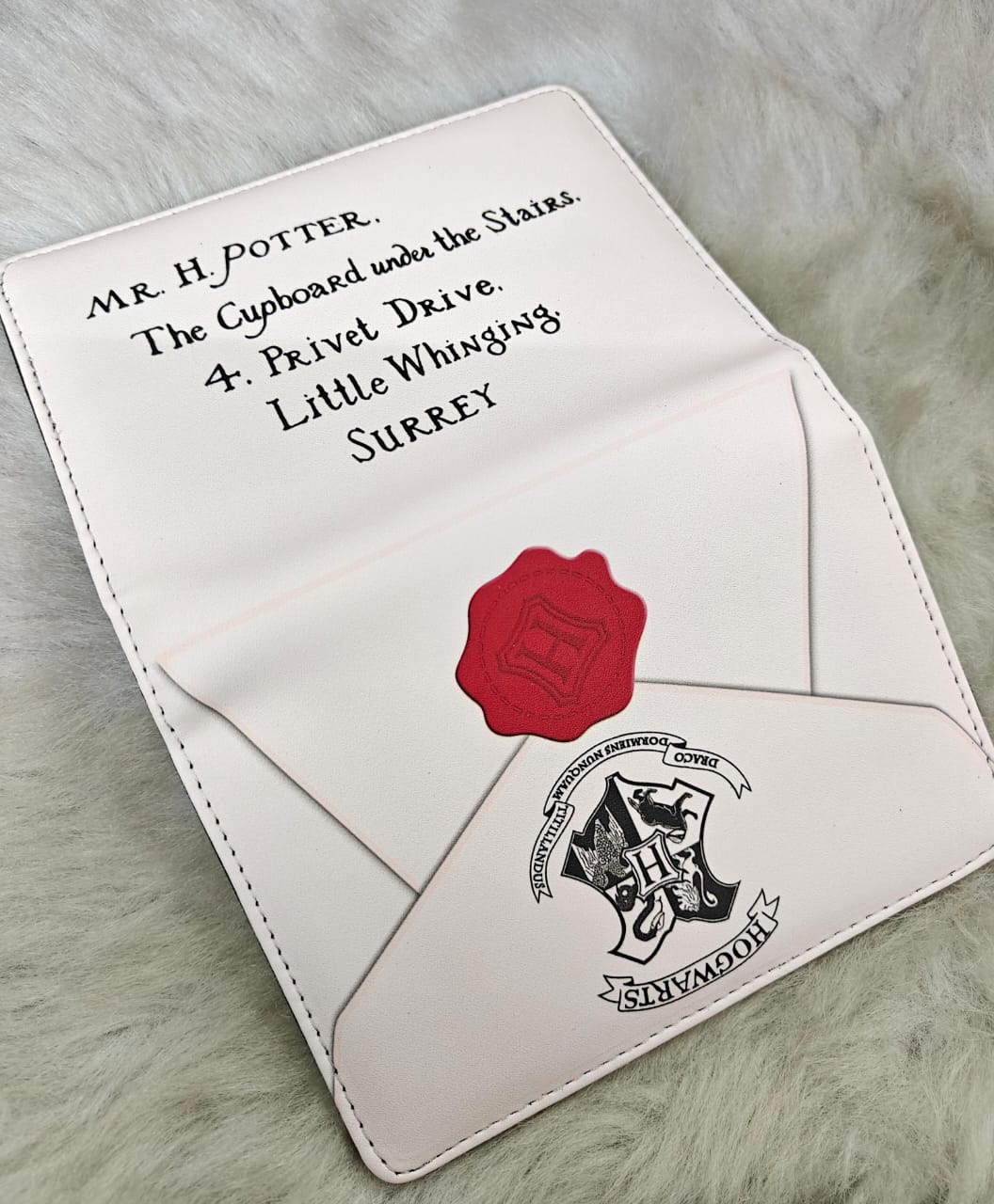Harry Potter Hogwarts Letter Passport Cover
