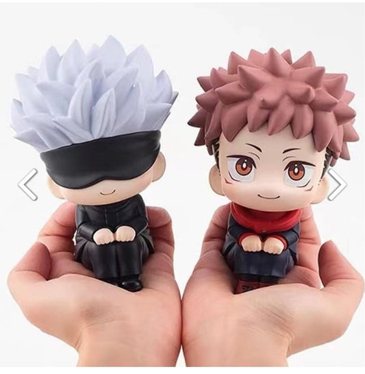 Jujutsu Kaisen Saturo Gojo and Yuji Itadori Sitting Figure (Select From Drop Down Menu)