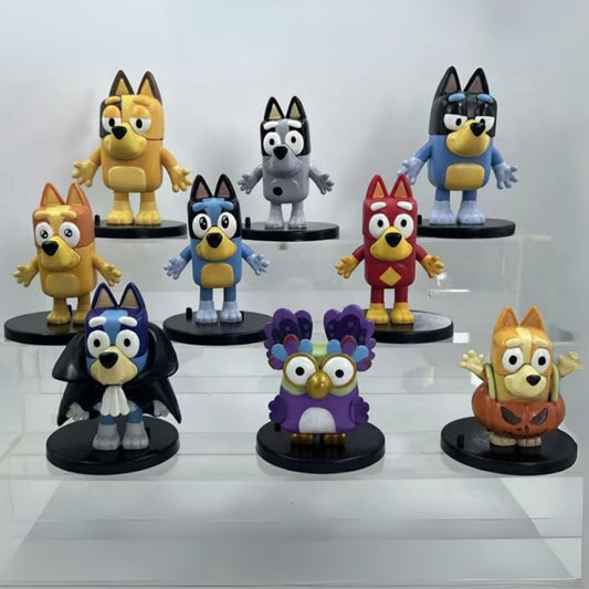 Bluey Figure Set of 9