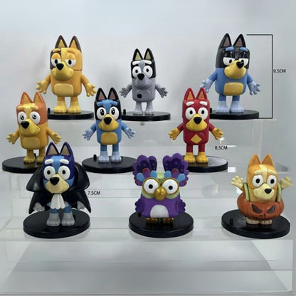 Bluey Figure Set of 9