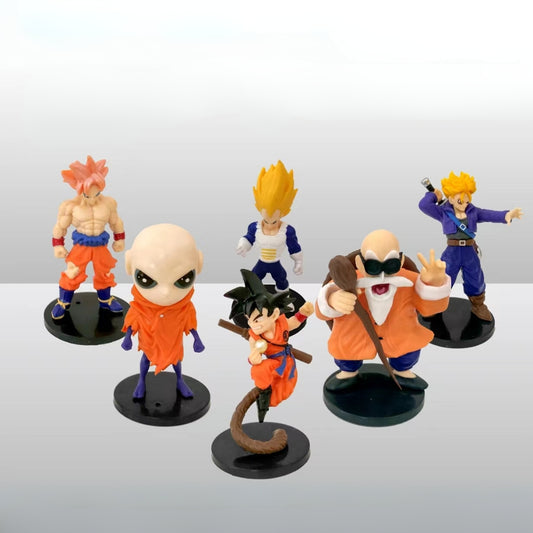 Dragon Ball Z Anime Action Figure Set of 6