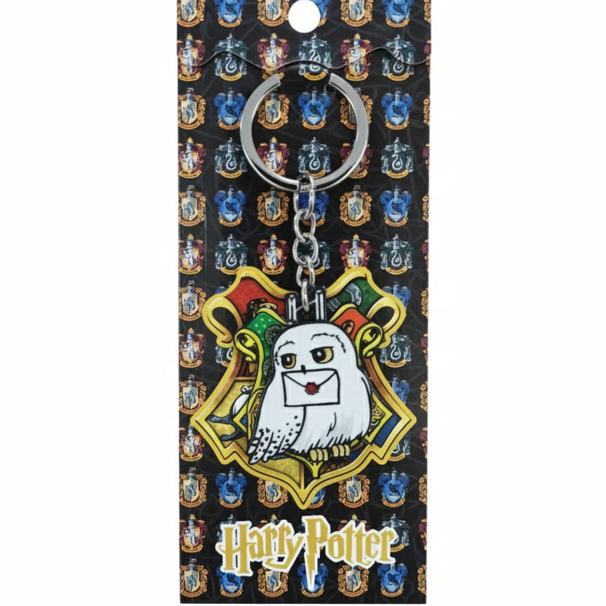 Harry Potter Hedwig Rotating Keychain