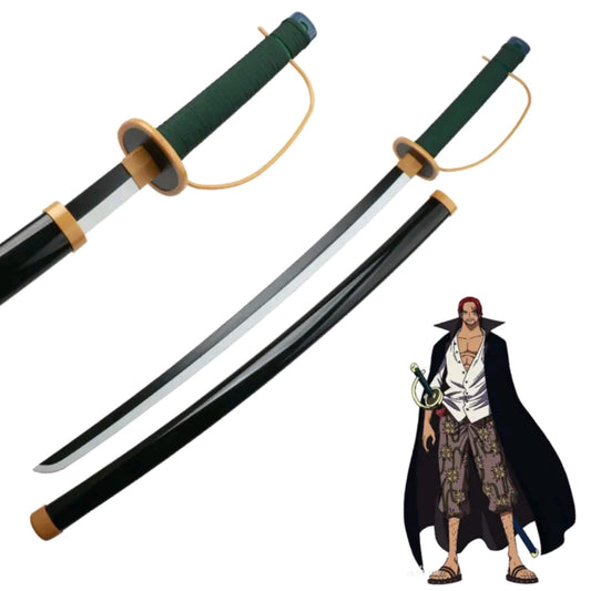 Shanks Katana Sword - Wooden  (No COD Allowed On This Product) - Prepaid Orders Only