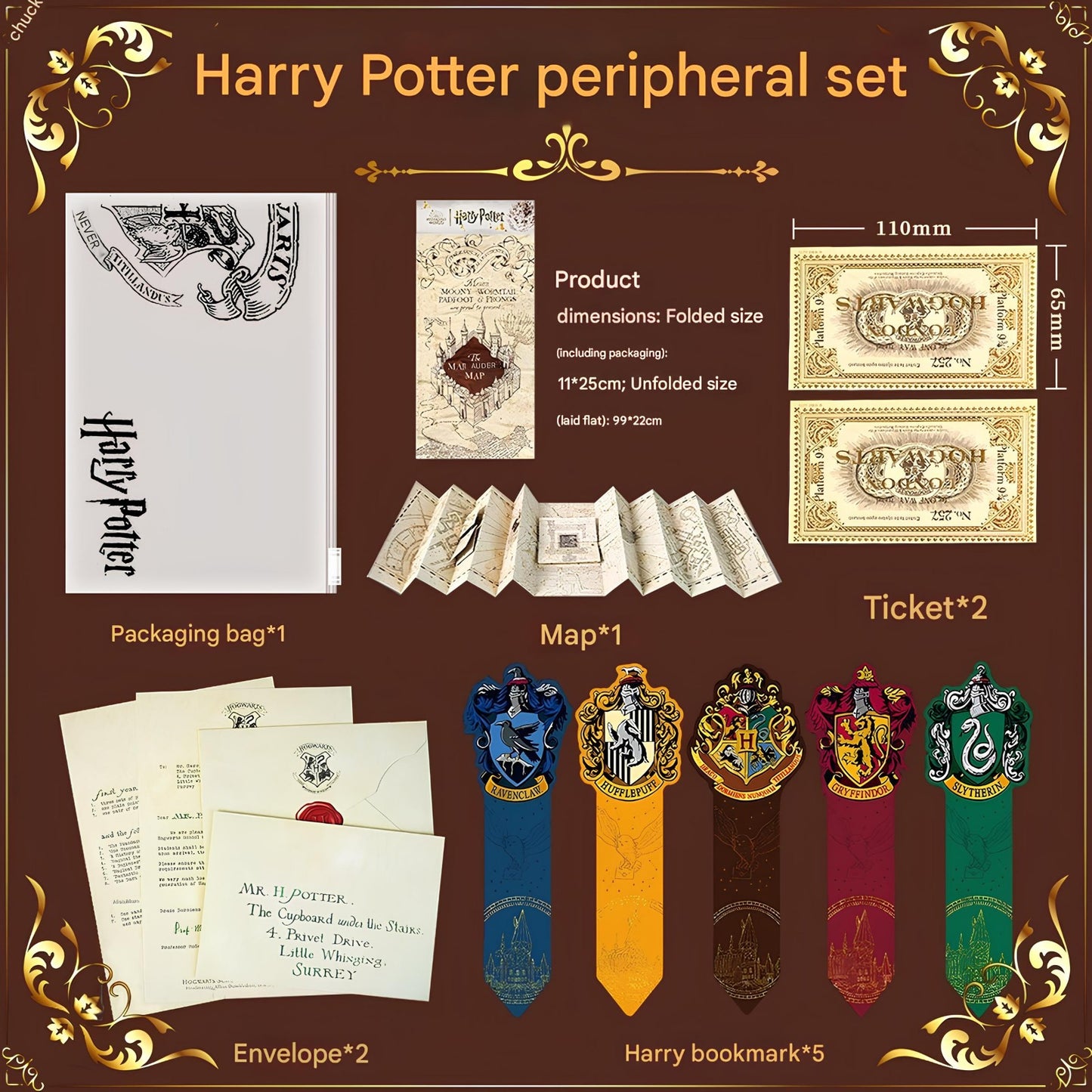 Harry Potter Set of 10 Combo