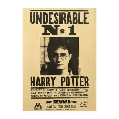 Harry Potter Wanted 3D Poster
