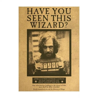 Harry Potter Wanted 3D Poster