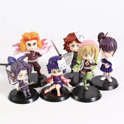 Demon Slayer Action Figure Set of 6