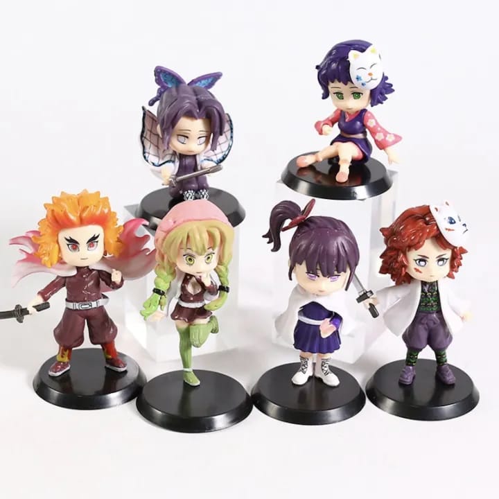 Demon Slayer Action Figure Set of 6