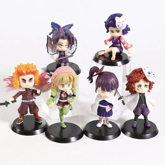 Demon Slayer Action Figure Set of 6