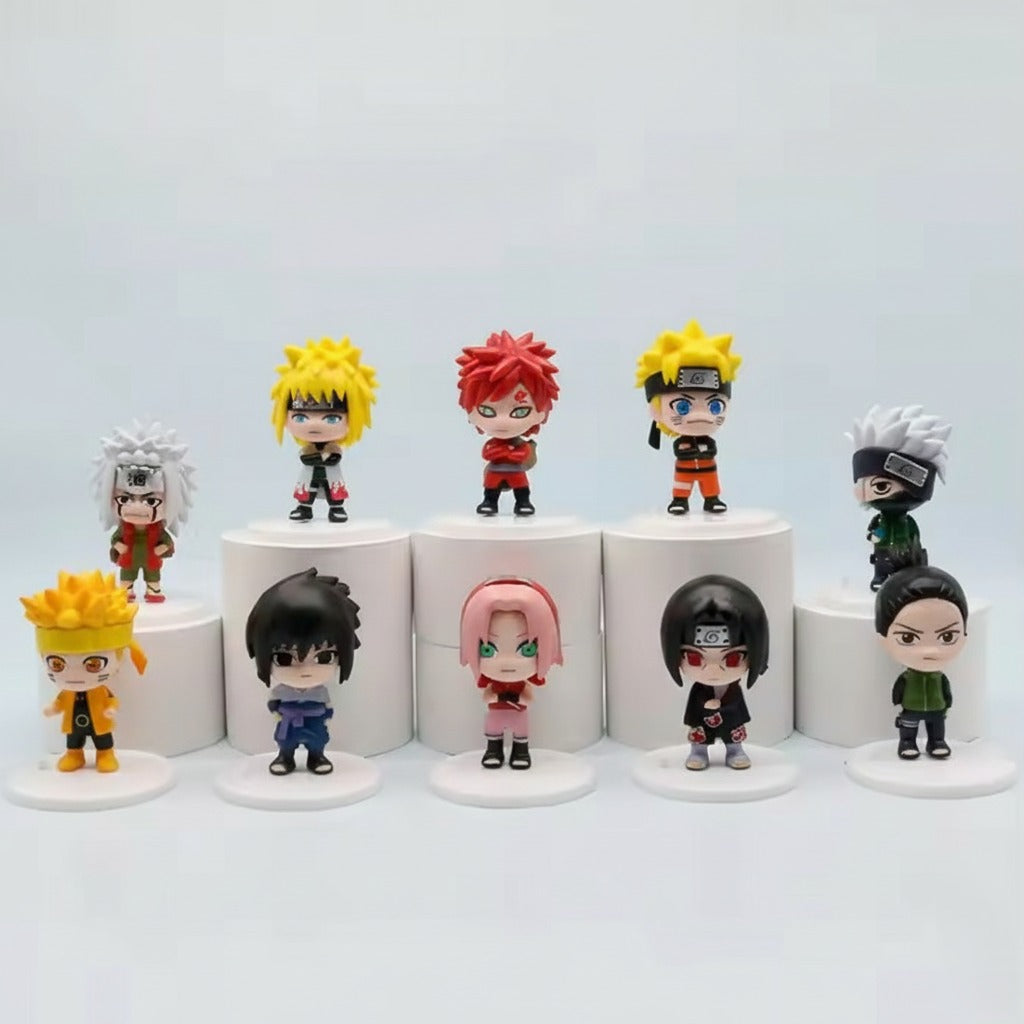 Naruto Set of 10 Figures