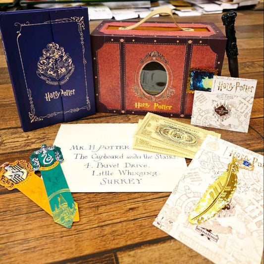 Harry Potter Stationary Combo Set of 9 Pcs - Random Set Will Be Provided