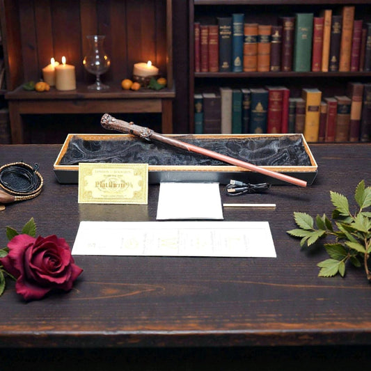 Harry Potter Collectable Fire Wand With 1 Flash Paper