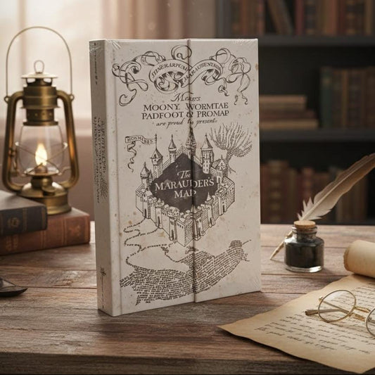 Harry Potter A6 Marauder's Map Magnetic Hardbound Planner Journal